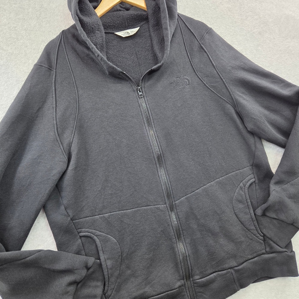 Hygge THE NORTH FACE Gorpcore Full Zip Athleisure Hoodie Mens XL Black USA Made